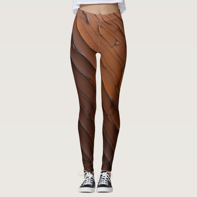 Legging Cor de canela (Frente)
