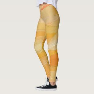 Legging Cor de Laranja Zazzle_Growth.