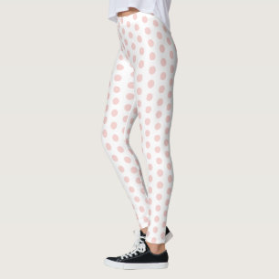 Legging Cor-de-rosa e branco roxos modernos e elegantes