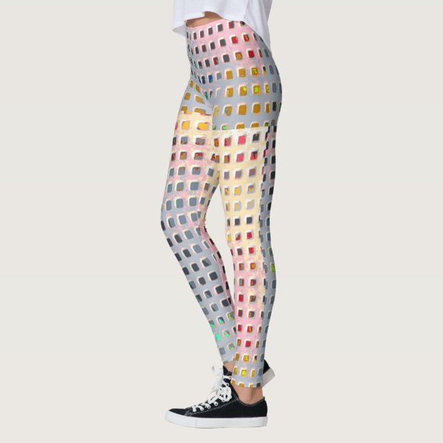 Legging Cor na Grade (Esquerda)