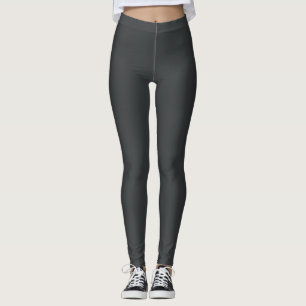 Legging Cor Onyx Sólido Simples