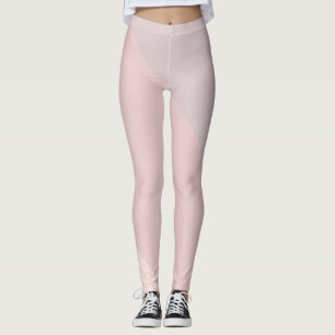 Legging Cor Pastel do modelo de creme roxo cor-de-rosa
