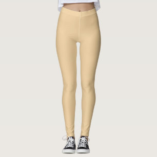 Legging Cor Sólida Amarela Pálida 2022 Matiz Trending SW