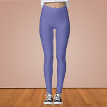 Legging Cor Sólida do Periwinkle<br><div class="desc">Cor Sólida do Periwinkle</div>