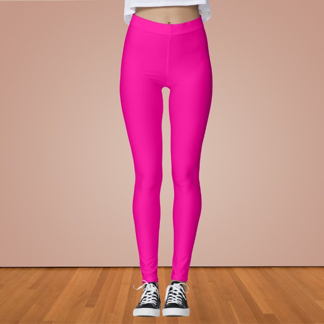 Legging Cor Sólida Neon Rosa (Criador carregado)