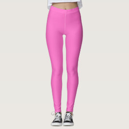 Legging Cor Sólida Neon Rosa | Clássico