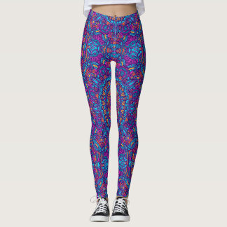Legging Cor Vibrante - Retor Geométrico Yoga Hip
