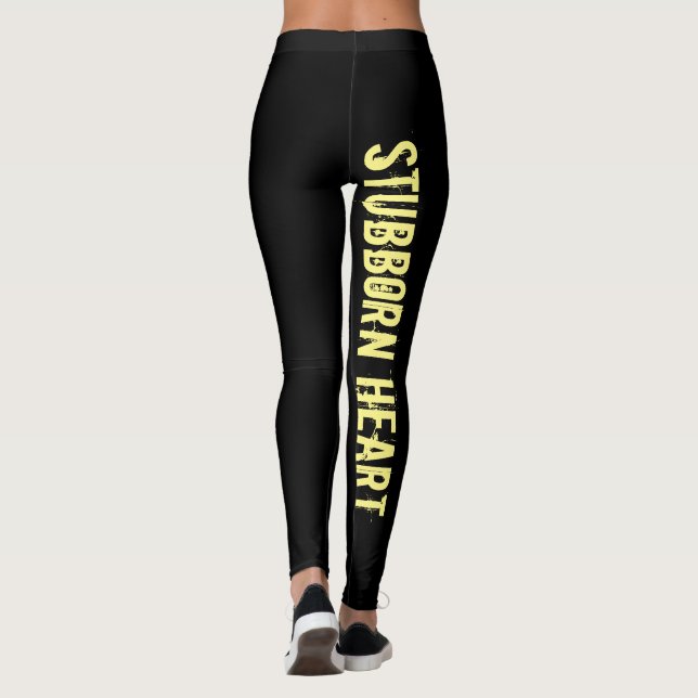 Legging Coração teimoso (Verso)