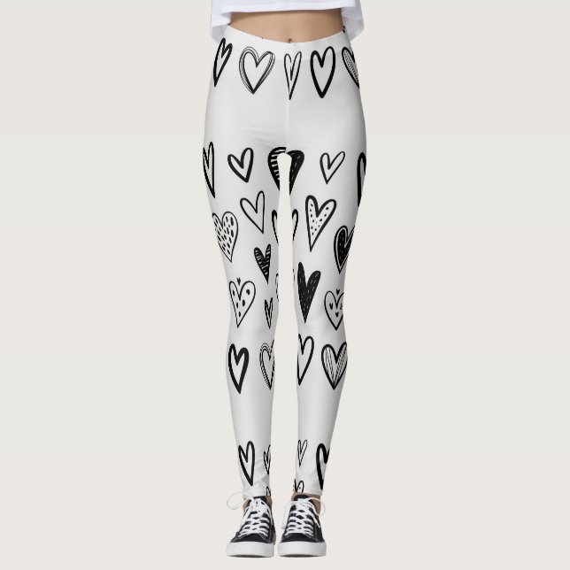 Legging corações adoráveis (Frente)