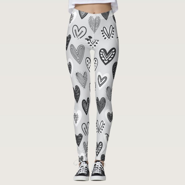 Legging corações adoráveis (Frente)