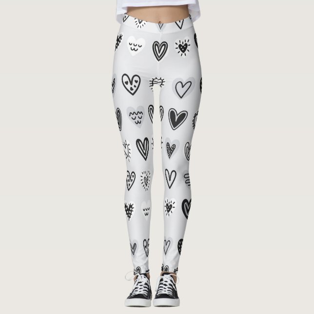 Legging corações adoráveis (Frente)