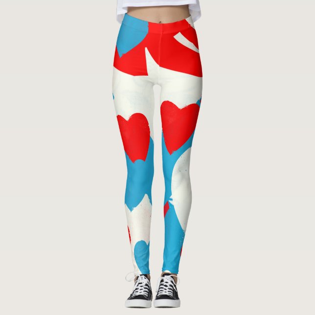 Legging Corações de Amor (Frente)