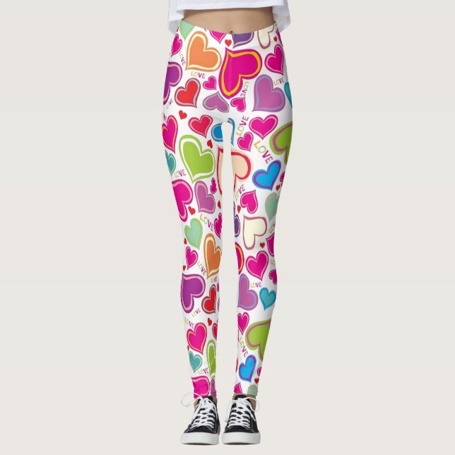 Legging Corações de Amor (Frente)