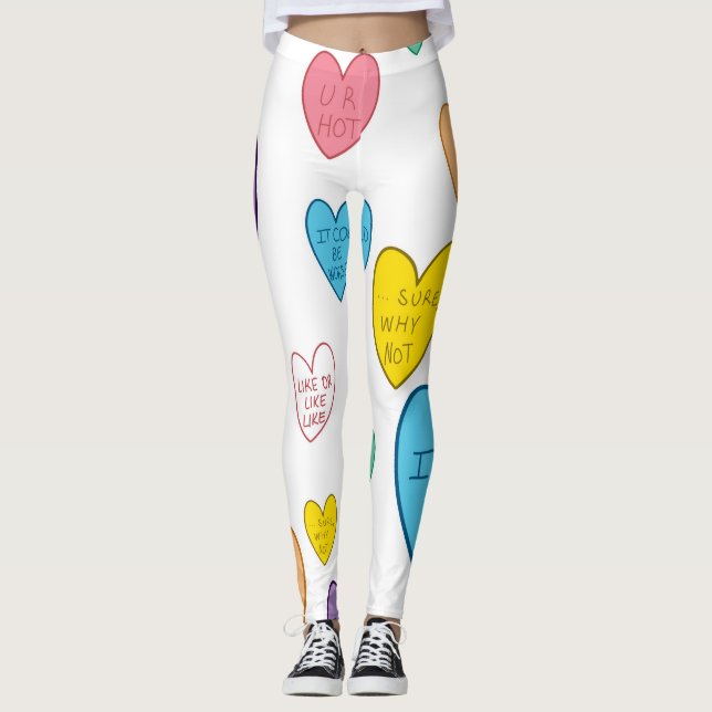 Legging Corações Doces (Frente)