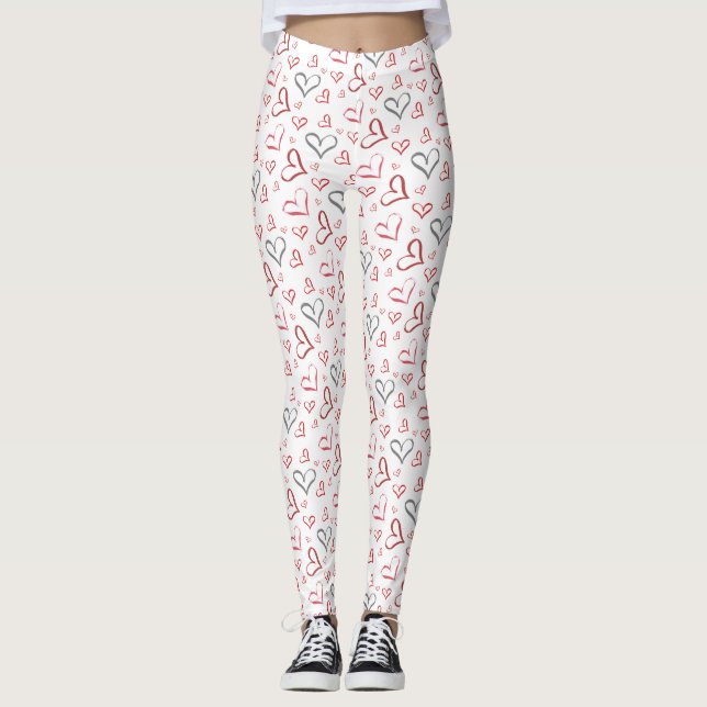Legging Corações em Tumbling (Frente)