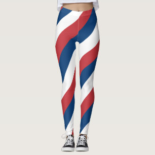 Legging Corantes de Bandeiras Nacionais da Sérvia, com dis