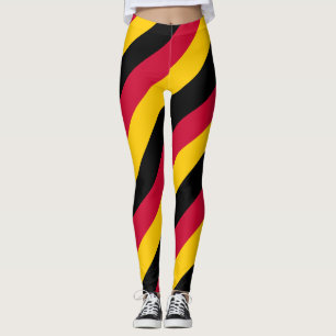 Legging Corantes de Bandeiras Nacionais de Angola Strike