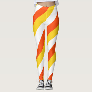 Legging Corantes de Bandeiras Nacionais do Butão, Diagonal