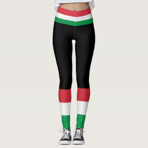 Legging Cores da bandeira italiana.