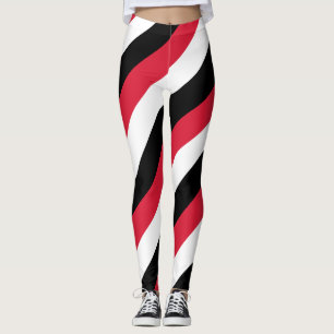 Legging Cores de Bandeira Nacional de Trinidad e Tobago St