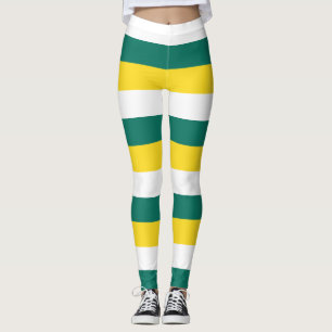 Legging Cores de Bandeiras Nacionais de Macau Horizontais