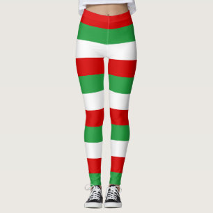 Legging Cores de Bandeiras Nacionais do Irã Horizontais