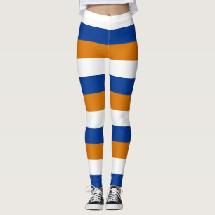 Legging Cores de Sinalizador das Ilhas Marshall Horizontai