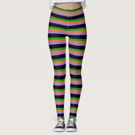 Legging Cores do Halloween Pernas riscadas