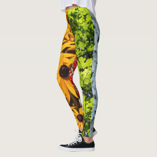 Legging Cores do Quadriptych das Estações Alterantes