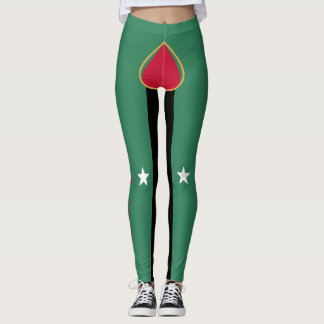 Legging Cores patrióticas de SKitts e Nevis