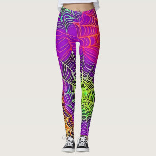 Legging Cores Suaves: Arte Aranha