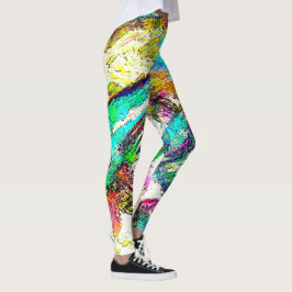 Legging Cores vívidas - Rústico e áspero como reboco
