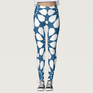 Legging Coroa Design Colorida Turca sem Costura