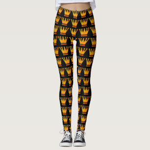 Legging Coroa, Pernas Personalizadas Rainha