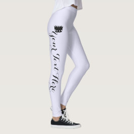 Legging Coroa Personalizada Lavanda