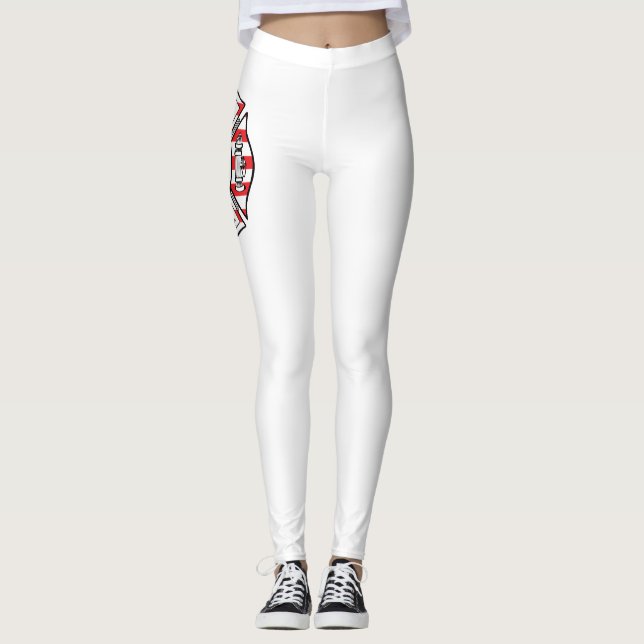 Legging Corpo de Bombeiros FDNY Cidade de Nova York (Frente)