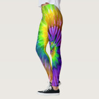 Corpo Laranja Verde Psicodélico Vermelho Roxo Tie 