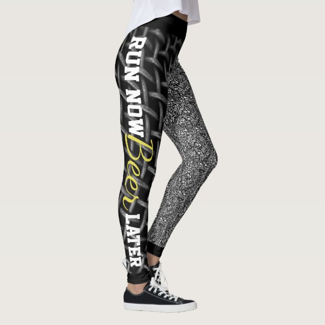 Legging Corra Agora Cerveja Mais Tarde (Direita)