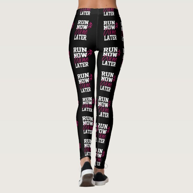Legging Corra Agora Vinho Depois (Verso)