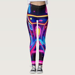 Legging Corredor Neon: Uma Odisseia Digital