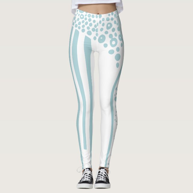 Legging corrida orgânica moderna russa (Frente)