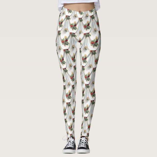 Legging Cortina de rosa vermelha Thunder_Cove (Frente)