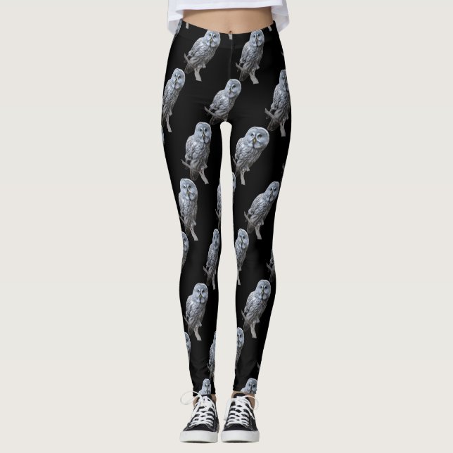 Legging Coruja de Cinzas excelentes (Frente)