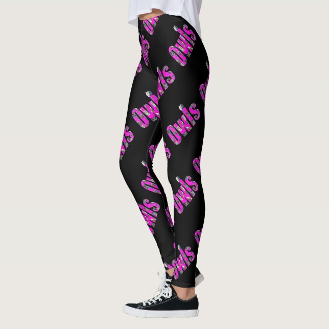 Legging Corujas É A Palavra. (Esquerda)
