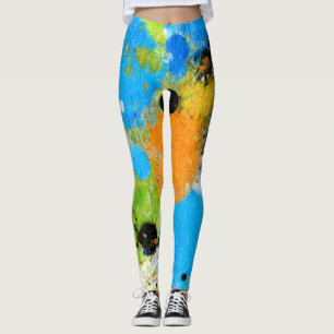 Legging Cosmic Chromatic Splatter: Abstract Orbit