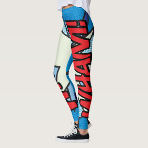 Legging Cosplay Quadrinhos Pop Art WHAM