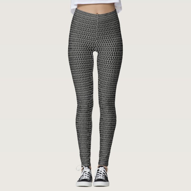 Legging Cota de Malha Armadura Medieval (Frente)