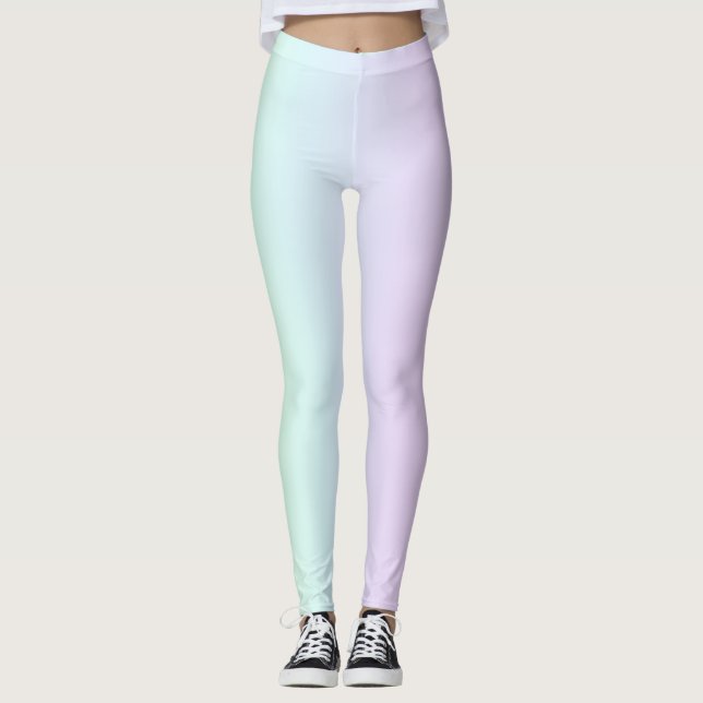 Legging Cotovelos do cotovelo pastel (Frente)