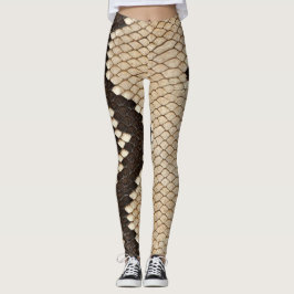 Legging Couro de cobra