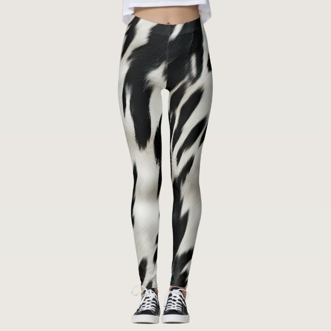 Legging Cowhide da Fazenda Ocidental (Frente)